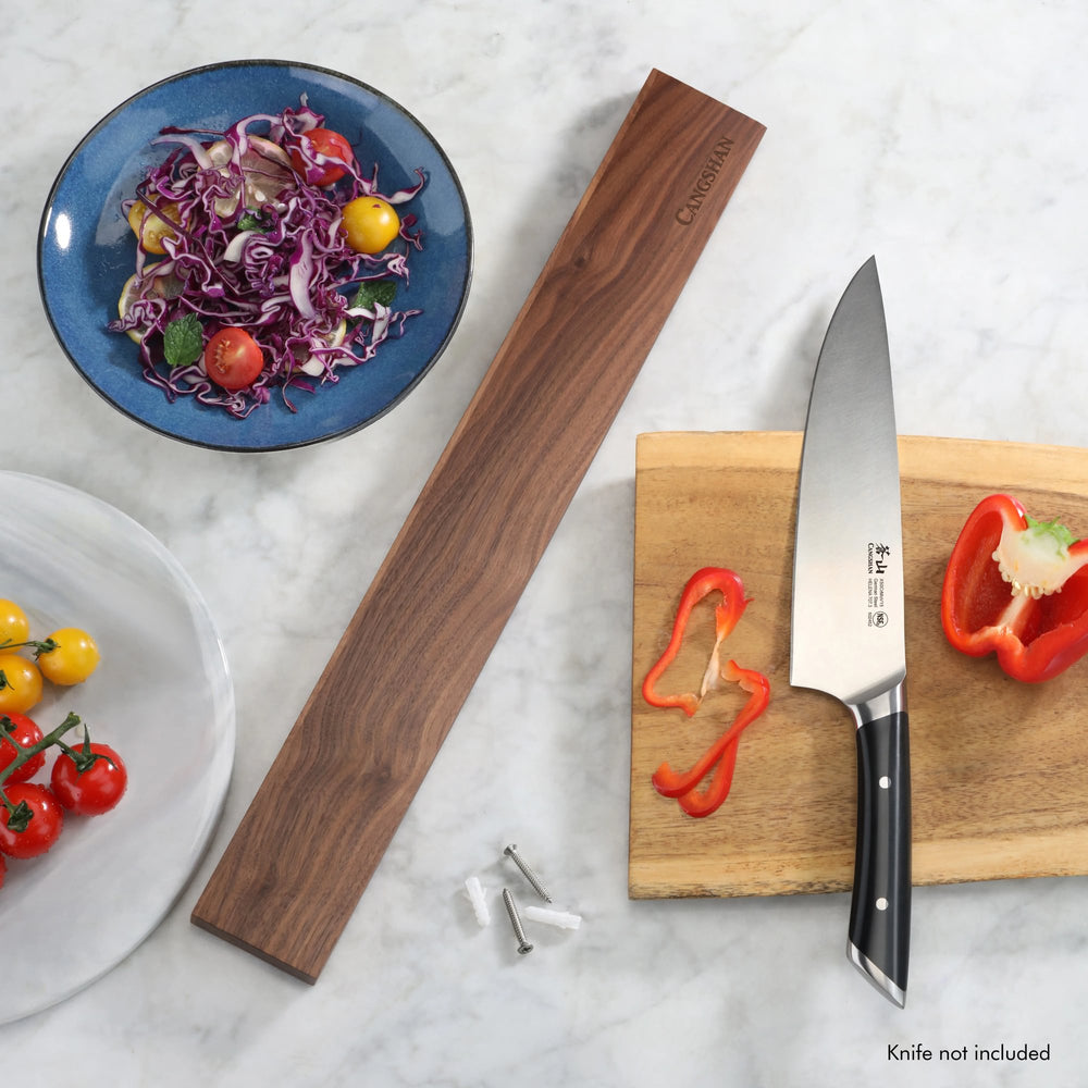 
                  
                    Load image into Gallery viewer, 18-Inch Magnetic Knife Bar, Walnut, 10300954
                  
                