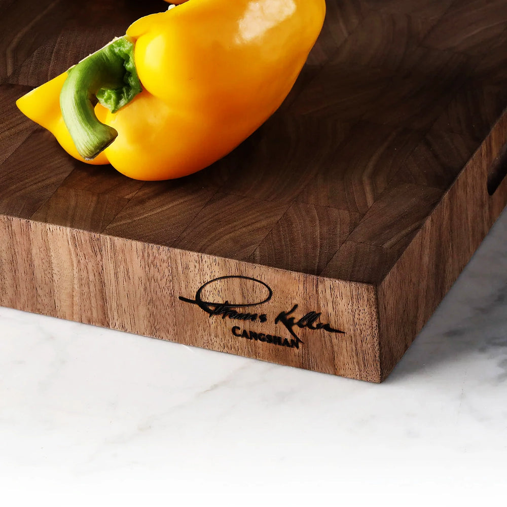 
                  
                    Load image into Gallery viewer, TKSC Walnut End-Grain Cutting Board, 12x18x1.5&amp;quot;, Thomas Keller Signature Collection, 1023763
                  
                