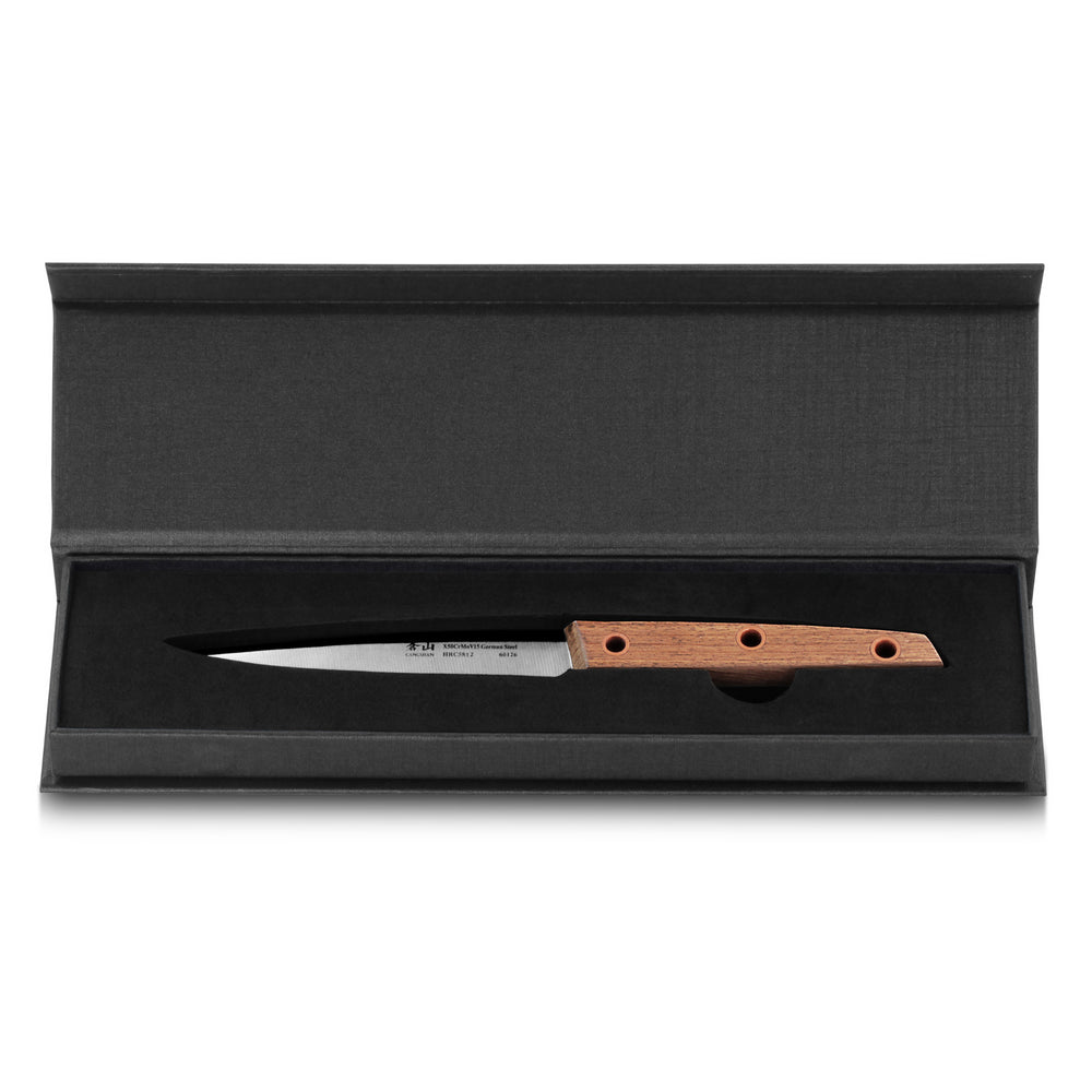 
                  
                    Load image into Gallery viewer, W Series 5-Inch Serrated Utility Knife, German Steel, 60126
                  
                