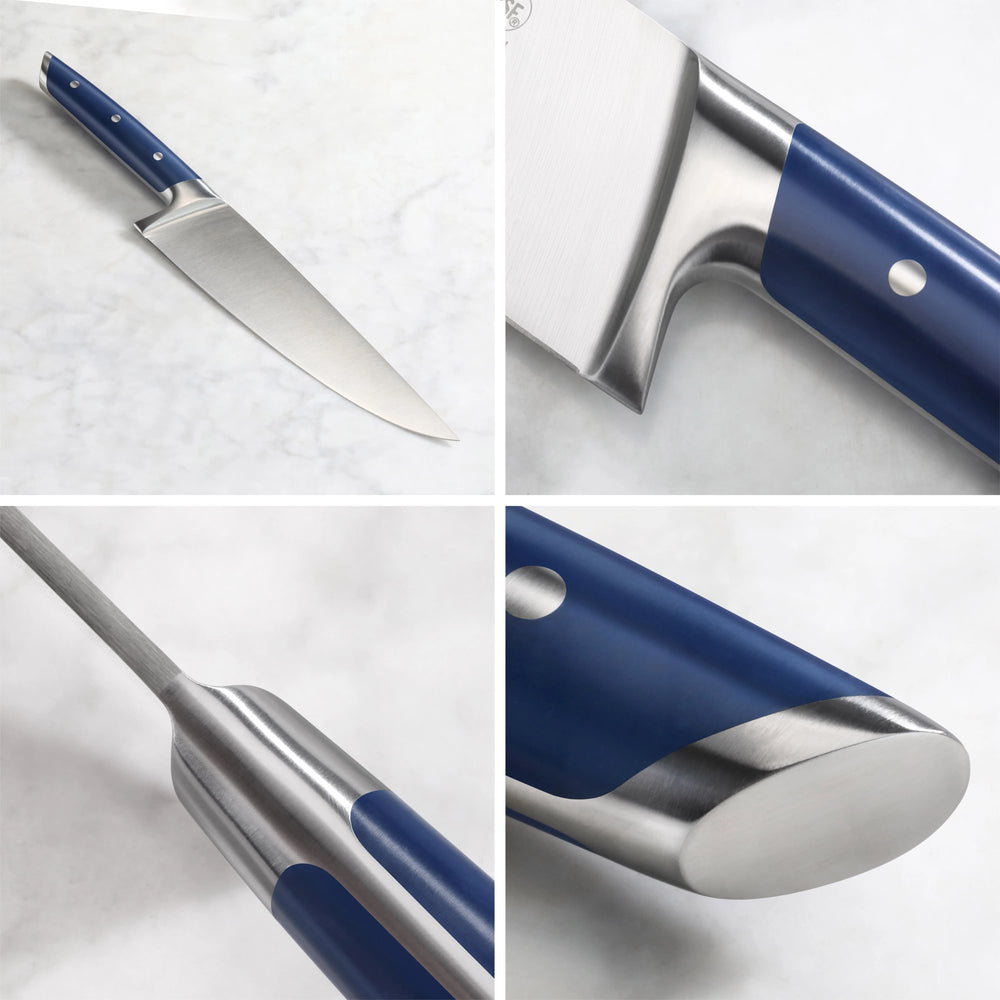 
                  
                    Load image into Gallery viewer, DENALI Series 7-Piece HUA Magnetic Block Set, Blue Handles, Maple, 10300835
                  
                