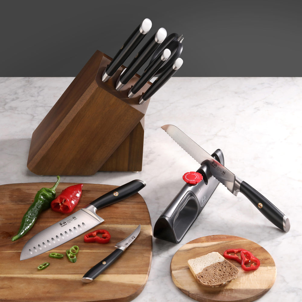
                  
                    Load image into Gallery viewer, L &amp;amp; L1 Series 10-Piece Knife Block Set, Forged German Steel
                  
                