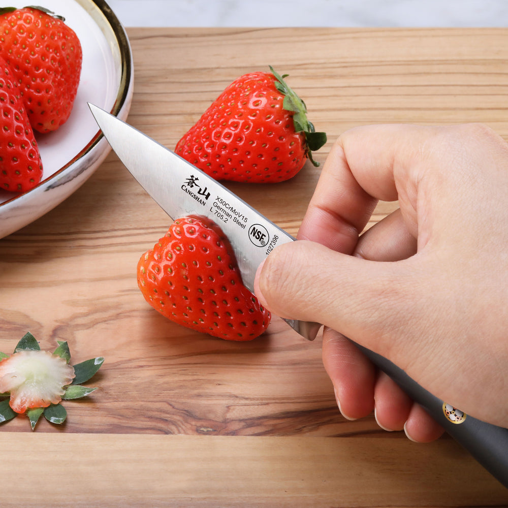 
                  
                    Load image into Gallery viewer, L &amp;amp; L1 Series 3.5-Inch Paring Knife, Forged German Steel
                  
                