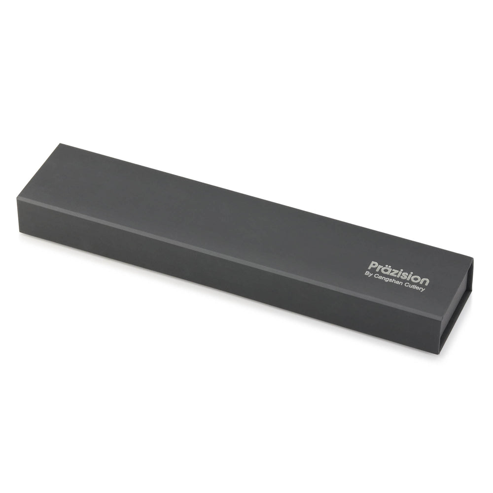 
                  
                    Load image into Gallery viewer, Prazision Series 8-Inch Chef&amp;#39;s Knife, German MA5 Steel, Dark Walnut Handle, 1026351
                  
                